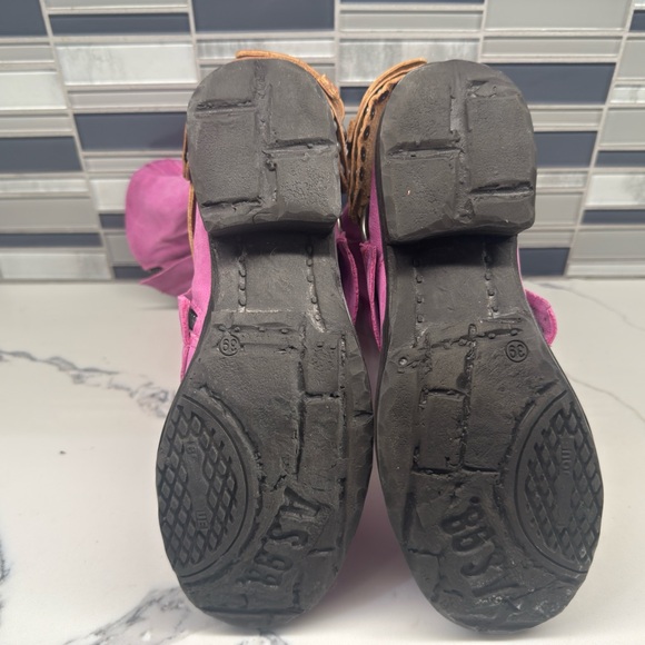 Pink Women's Boots AS 98 Combat Party Boots - Picture 9 of 9